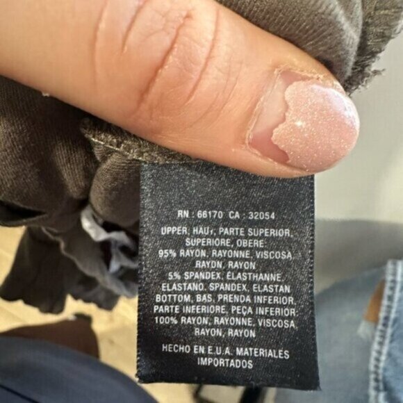 SMASH & TESS SUNDAY ROMPER IN MIDNIGHT BLACK - Size L & M - Picture 9 of 12